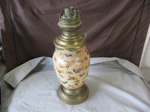 Lampe pétrole ancienne - à,