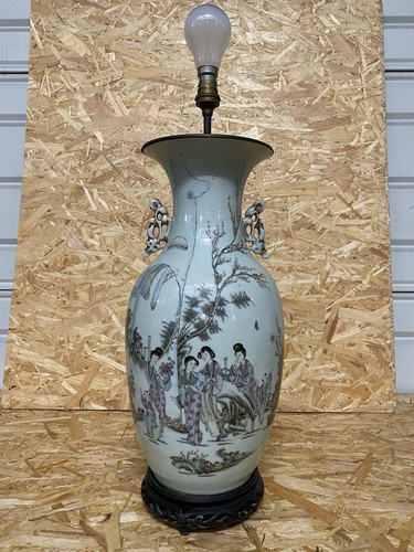 Ancien vase lampe - ancien,