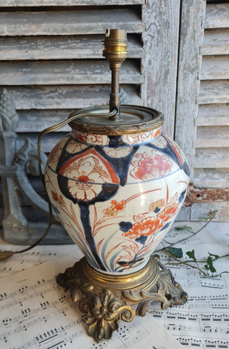 Ancien gros pied lampe - ancien,