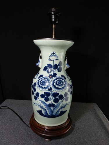 Pied lampe vase chinois - pied,